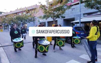 Ole la equipación de Sankofa Percussió