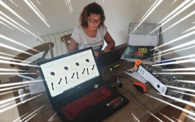 Trabajando en diseños para clientes