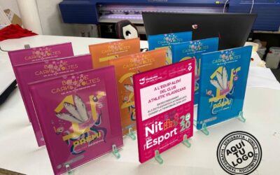 Trofeos, placas y medallas personalizadas
